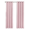 GoodGram 2 Pack Hotel Thermal Grommet 100% Blackout Window Curtain Panels - 2 of 3