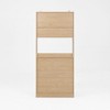 VANIRROR Freestanding Pantry Storage Cabinet with 2 Doors, 3-Tier Shelves, Kitchen Cupboard Pantry Organizer for Dining Room, or Office Storage - 3 of 4