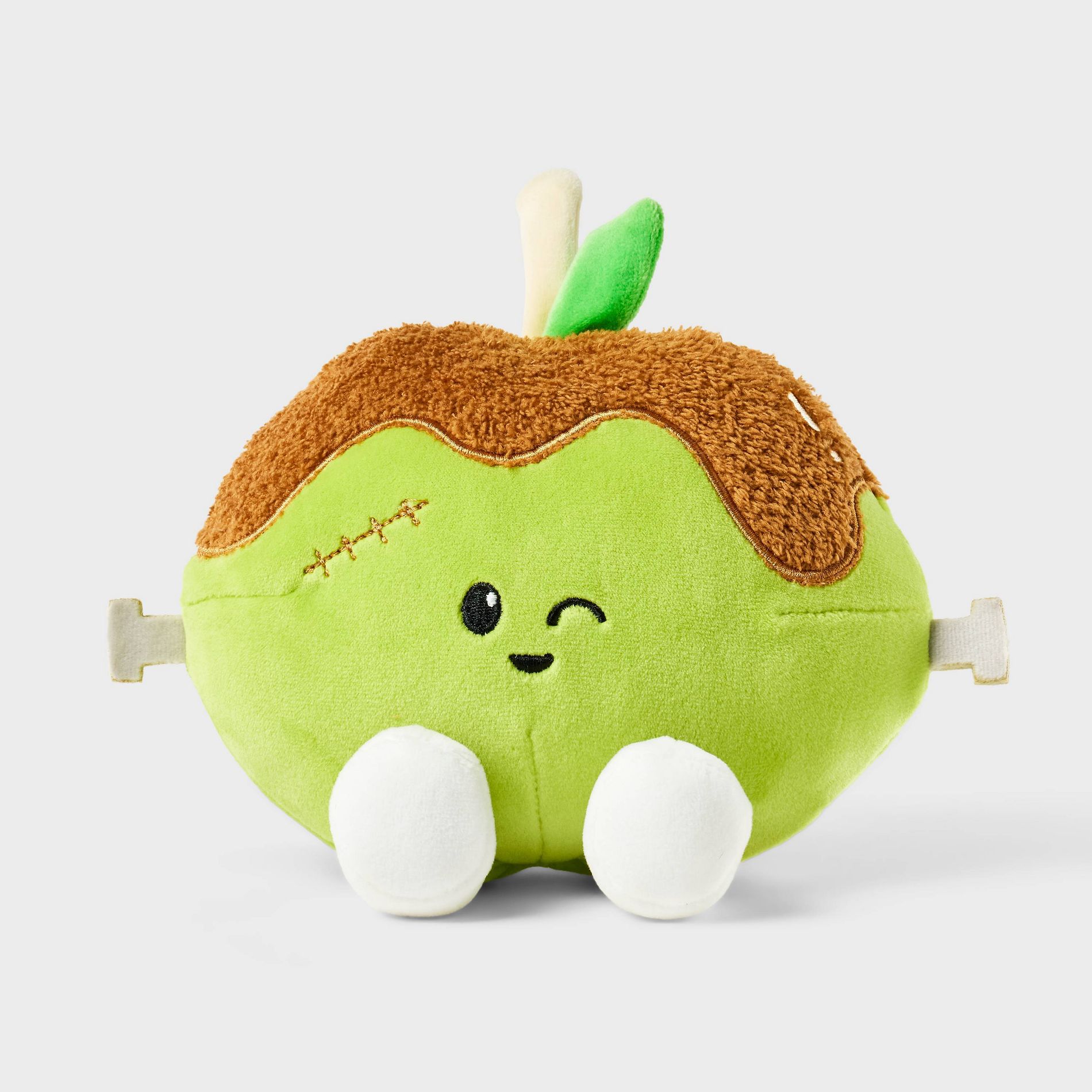 4.5" Mini Candy Apple Halloween Themed Plush - Gigglescape™: Character Stuffed Animal, Polyester Material