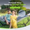 Mastgoal 2-Person eavy Duty Double Hammock with Adjustable Steel Stand, 500LBS Capacity - 3 of 4