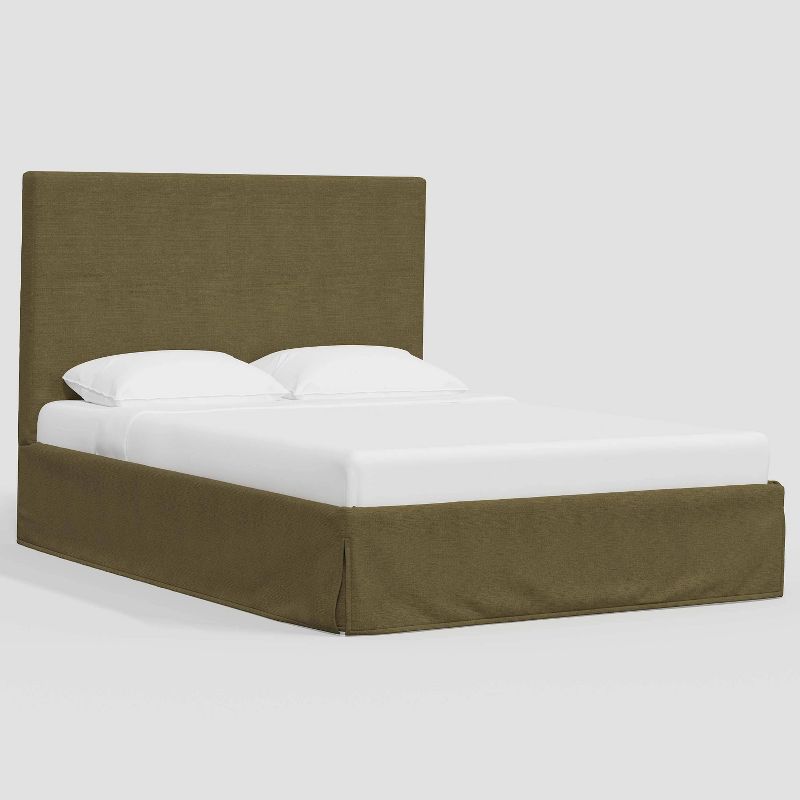 Kelly Slipcover Bed in Linen - Threshold™, 1 of 6