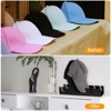 Unique Bargains Acrylic No Installation Space Saving Multi-functional Hat Racks 4 Pcs - image 4 of 4