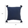 20" X 20"  100% Cotton Zippered Pillow - 3 of 4