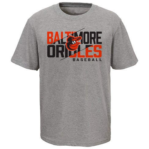 MLB Baltimore Orioles Boys' Poly T-Shirt - L