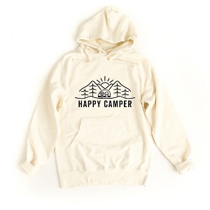 Simply Sage Market Women's Graphic Hoodie Happy Camper Trailer - 1 of 3