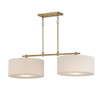 Maxim Lighting Bongo 2 - Light Pendant in  Natural Aged Brass