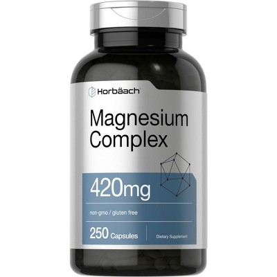 Horbaach Triple Magnesium Complex 420mg | 250 Capsules