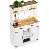 Sideboard Buffet Cabinet With Led Lights - 4 of 4