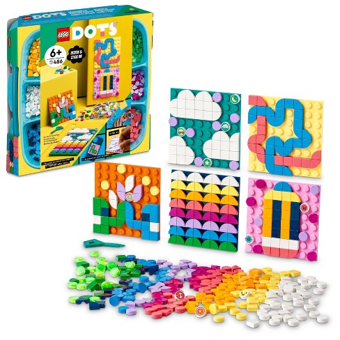 LEGO DOTS Adhesive Patches Mega Pack Sticker Craft Set 41957