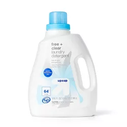 Free + Clear & Gentle Laundry Detergent - 100 fl oz - up & up™