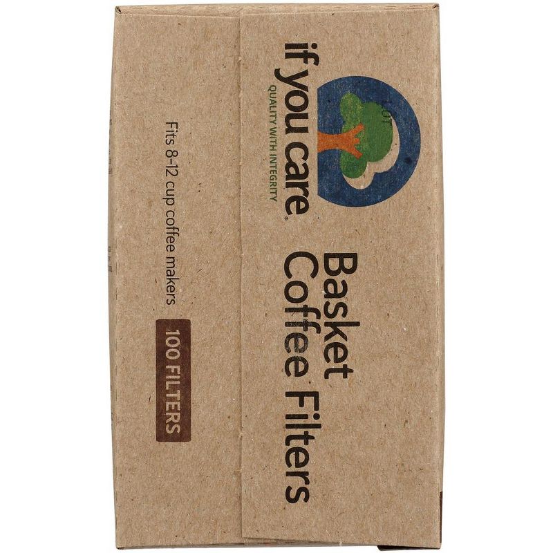 If You Care Unbleached Basket Coffee Filters - Case of 12/100 ct, 4 of 6