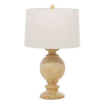 Set of 2 Coastal Polystone Table Lamps Beige - Olivia & May