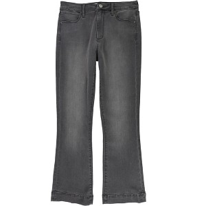 Articles of Society Womens London Flared Cropped Jeans, Grey, 26 - 1 of 2