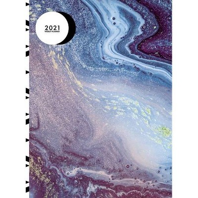 Weekly Planner 2021 8.5 x 11 - by  Pilvi Paper (Hardcover)