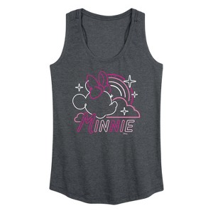 Women's - Disney - Minnie Mouse Graphic Racerback Tank - 1 of 4