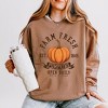 Simply Sage Market Women's Lightweight Garment Dyed Graphic Sweatshirt Farm Fresh Open Daily - 2 of 4