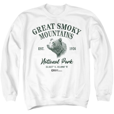 Men's Great Smoky Mountains National Park Black Bear Icon Crewneck Sweatshirt