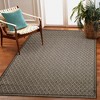 Liora Manne Carmel  Indoor/Outdoor Rug  Black.. - 2 of 4