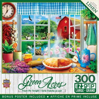 MasterPieces Green Acres - Fresh Pie Tonight 300 Piece EZ Grip Puzzle