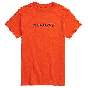 Men's - Instant Message - Chicken Jockey Gamer Short Sleeve Graphic T-Shirt - 1 of 4