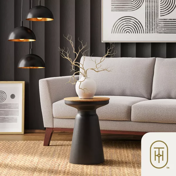 Naturally Modern by Threshold™
Add dimension to your living room with bold contrasts.
