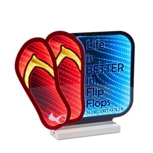 Acrylic Flip Flop Plug In 12 Inch Margaritaville Ekkolight for Indoor Spaces By Melrose - 1 of 3