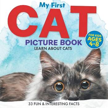 My First Cat Picture Book - (Two Little Ravens Animals & Nature Picture Books) Large Print by Two Little Ravens