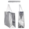Unique Bargains Non-Woven Fabrics Smooth Glittery Surfaces Durable Gift Bags 60 Pcs - 3 of 4