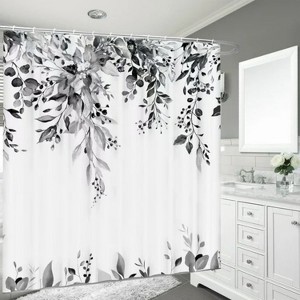 LunaLulinlk Eucalyptus Fabric Shower Curtain - 1 of 4