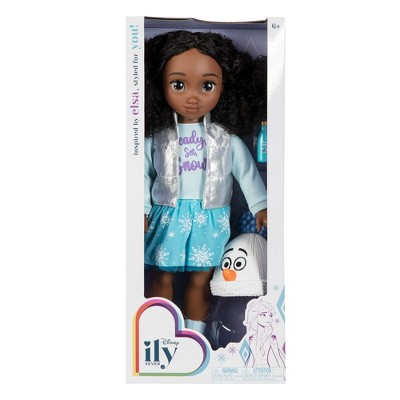 black elsa frozen doll