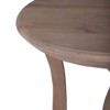 Marion Side Table with Durian Wood Natural - A&B Home: Round, No Assembly, Rubberwood Frame - 2 of 4
