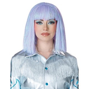 California Costumes Shimmering Lavender Cosplay Bob Wig - 1 of 1