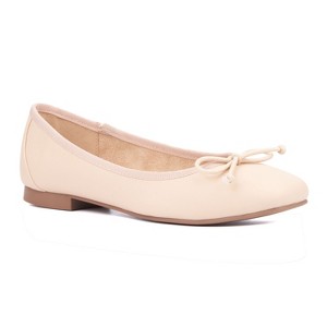 New York & Company Women's Paulina- Square Toe Ballet Flats - 1 of 4