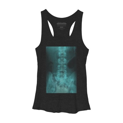 Women's Design By Humans Music in my bones By yehWhatever Racerback Tank Top