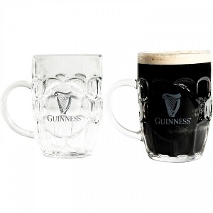 Adult Guinness Logo 2-Pack 20oz Beer Glass - 1 of 4