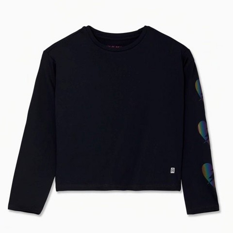 Rockets of Awesome Flash Hearts Active Tee for Girls