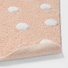 Polka Dot Kids' Bath Rug Pink - Pillowfort™