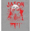 Friday The 13th Blood Splatter Jason Mask Long Sleeve Unisex Adult Tee - 2 of 2