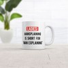 Crazy Dog T-Shirts Ladies Mansplaining Is Short For Men Explaining Mug Funny Sarcastic Graphic Novelty Coffee Cup-11oz - 2 of 4