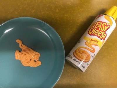 Easy Cheese Cheddar Cheese Snack - 8oz : Target