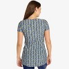 Calypsa Women's Plus Size Nikki Nursing and Maternity UPF 50+ Short Sleeve Swim Tunic - 2 of 3