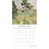 The Gifted Stationery 2025 Square Wall Calendar, Impressionists, 16-Month Arts & Antiques Theme with 180 Reminder Stickers (12x12 In) - 3 of 4