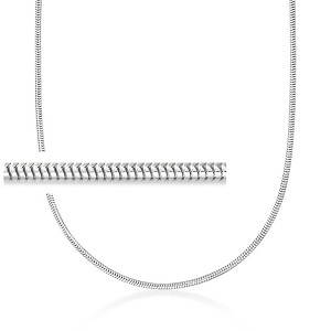 Ross-Simons Italian 2.4mm Sterling Silver Snake-Chain Necklace - 1 of 2