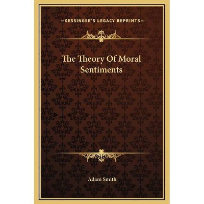 The Theory Of Moral Sentiments - by  Adam Smith (Hardcover)