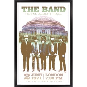 Trends International The Band - Royal Albert Hall Framed Wall Poster Prints - 1 of 4