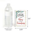 Big Dot of Happiness Rustic Merry Friendsmas - Fill-in Friends Christmas Party Invitations (8 Count) - 3 of 4