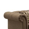 Acme Furniture Aurelia Accent Chair Brown Linen - 2 of 4