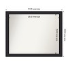 Amanti Art Oliver Narrow Non-Beveled Wood Framed Bathroom Vanity Wall Mirror - 3 of 4