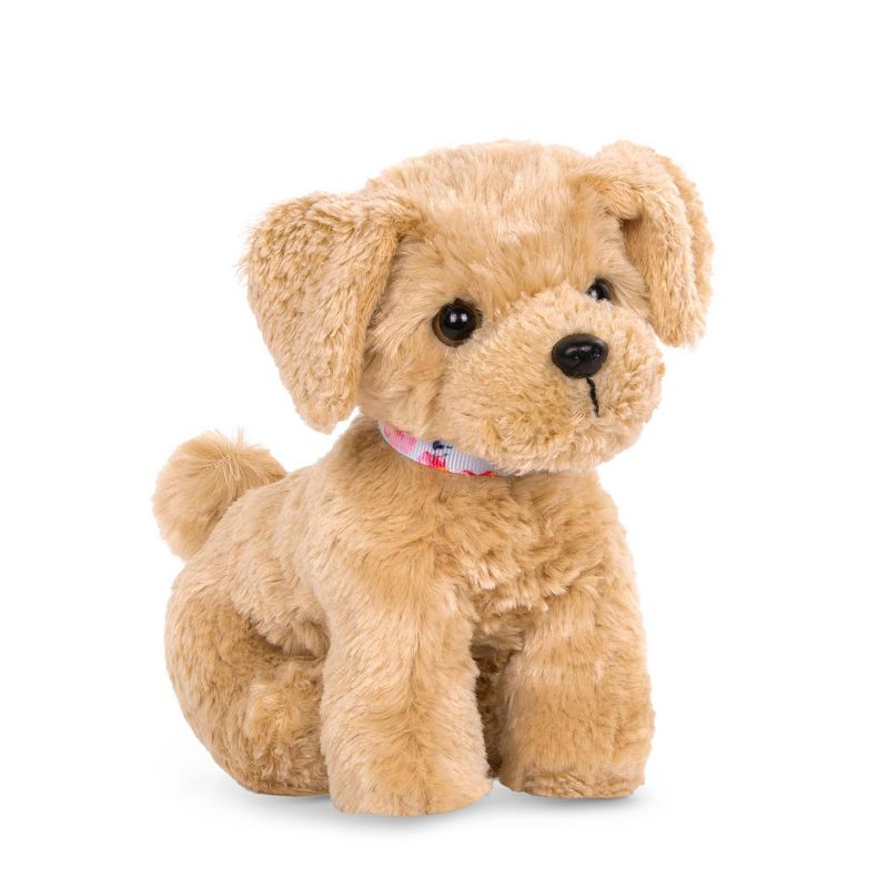 Our Generation Pet Dog Plush with Posable Legs - Golden Poodle Pup, 5 of 9