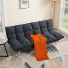 Racxily Multifuctional Sofa Bed, Foldable 2-Seater Sofa, Corduroy Fabric, Suitable for Living Rooms & Apartments - 4 of 4